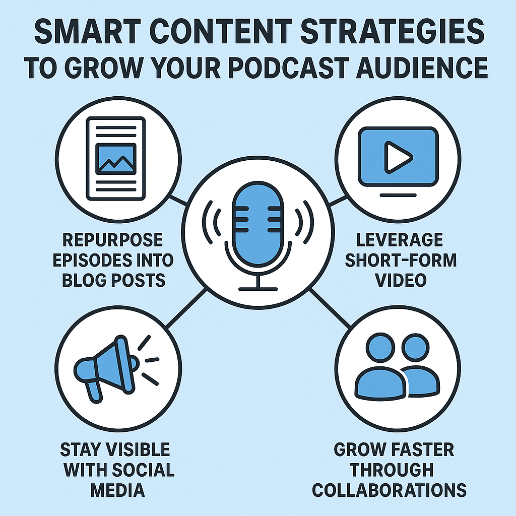 Smart Content Strategies to Grow Your Podcast Audience