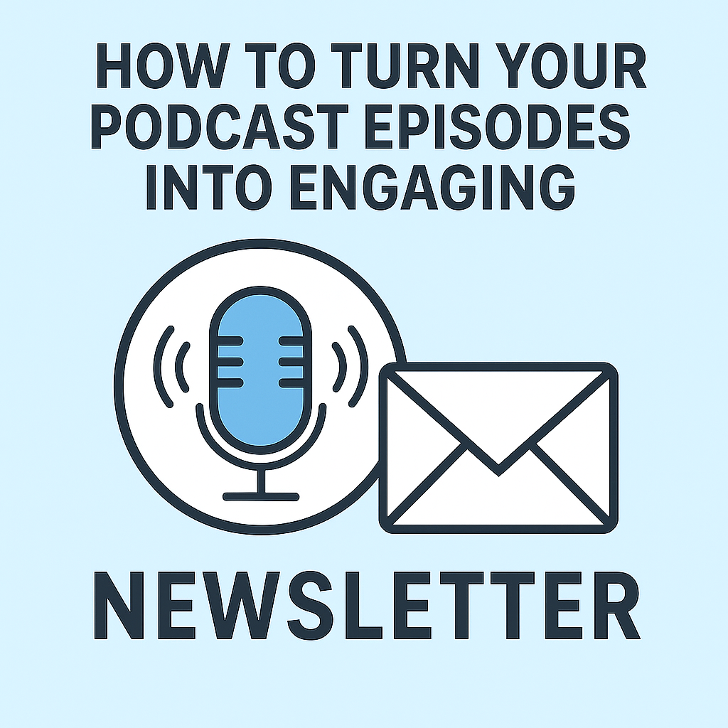 How to Turn Your Podcast Episodes into Engaging Newsletter Content